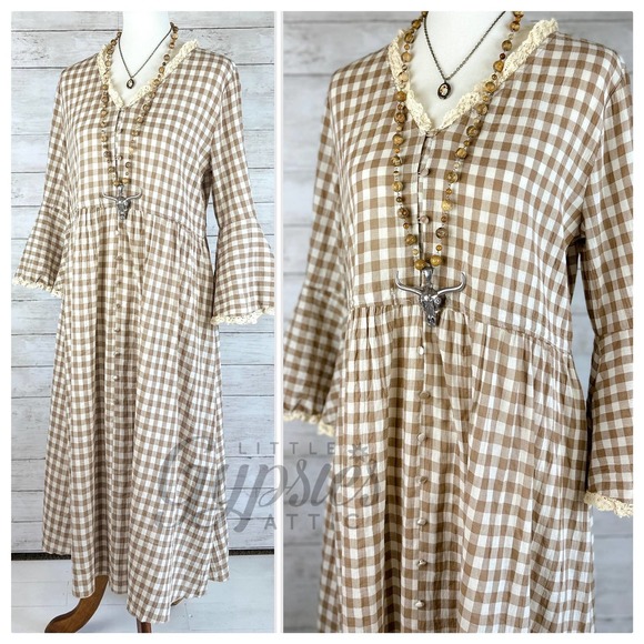 POL Dresses & Skirts - POL DISCOUNTED Farmhouse Vintage Prairie Dress